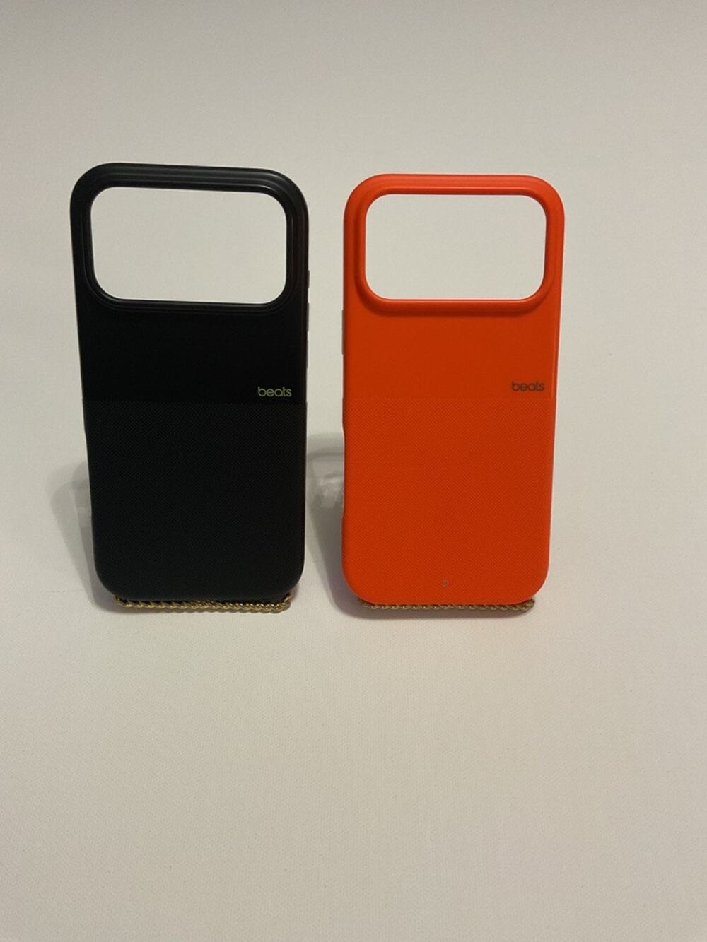 Lot of 2 Beats iPhone 17 Pro Max Rugged Case MagSafe Camera Control Orange Black
